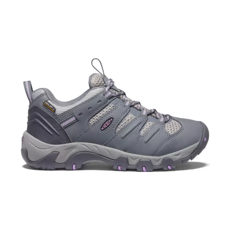Women KEEN Shoes | Women's Koven Waterproof Shoe   |  Steel Grey/African Violet