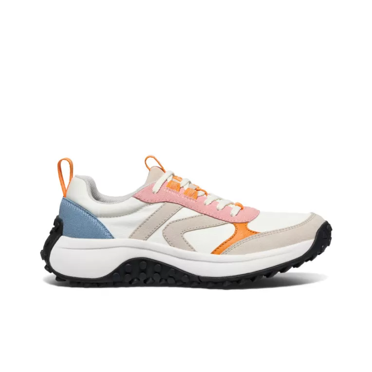 Women KEEN Leather | Shoes | Women's KS86 Sneaker   |  Zephyr/Orange Pepper