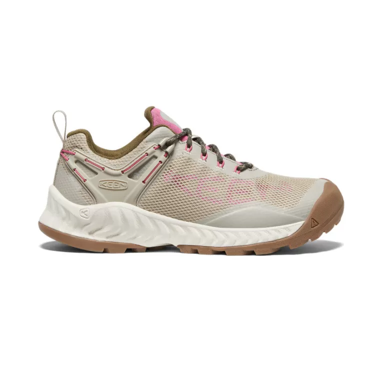 Women KEEN Shoes | Women's NXIS EVO Waterproof Shoe   |  Plaza Taupe/Ibis Rose