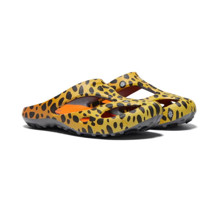 Women KEEN Slip-on | Women's Shanti Arts Clog   |  THC Cheetah Rainbow