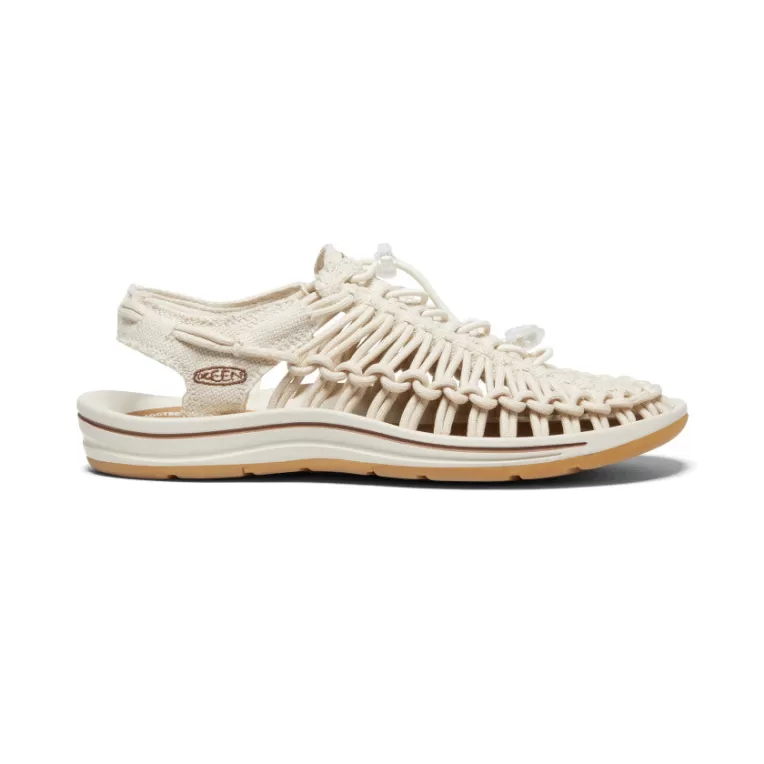 Women KEEN Sandals | Women's UNEEK Canvas   |  Natural Canvas/Birch