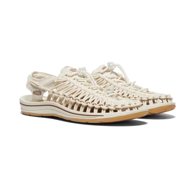 Women KEEN Sandals | Women's UNEEK Canvas   |  Natural Canvas/Birch