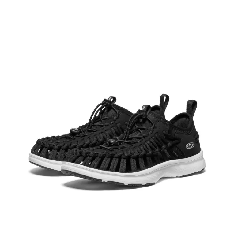 Women KEEN Sandals | Women's UNEEK O3 Sneaker Sandal   |  Black/Star White