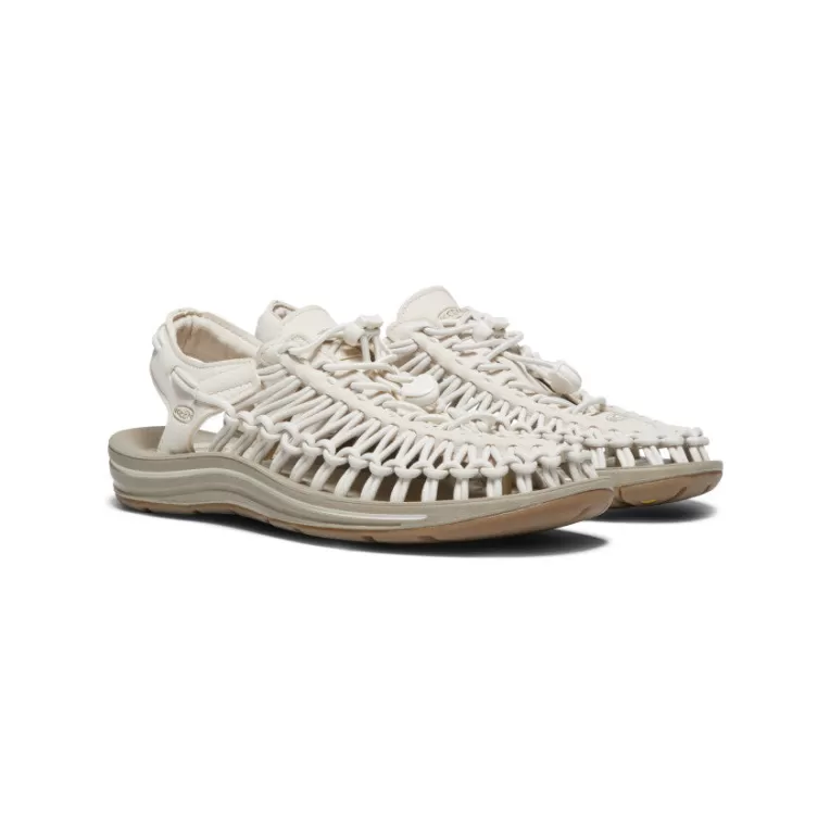 Women KEEN Sandals | Women's UNEEK Sneaker   |  White Cap/Cornstalk