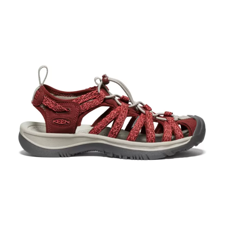 Women KEEN Sandals | Women's Whisper   |  Cayenne/Fired Brick
