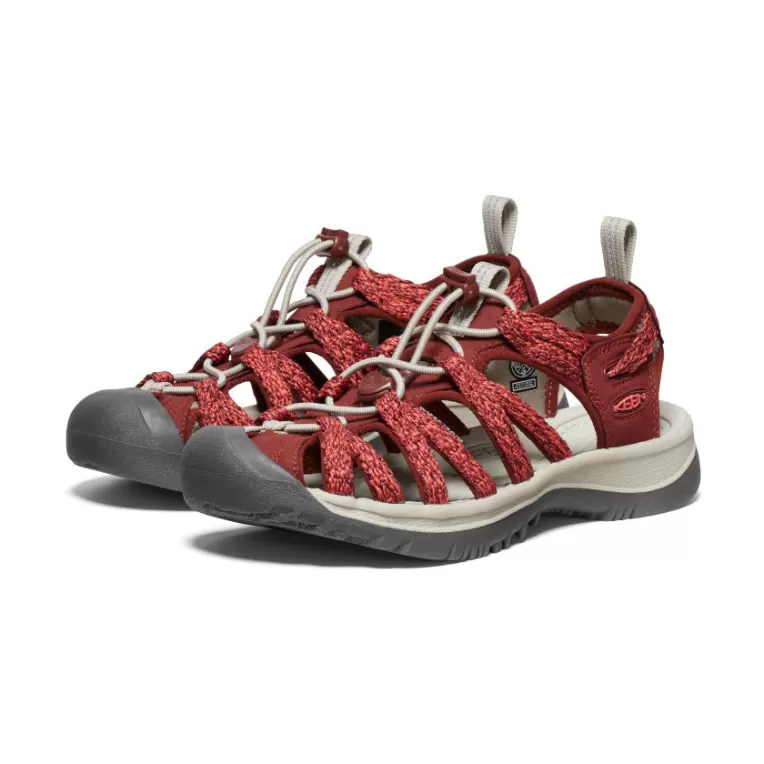 Women KEEN Sandals | Women's Whisper   |  Cayenne/Fired Brick