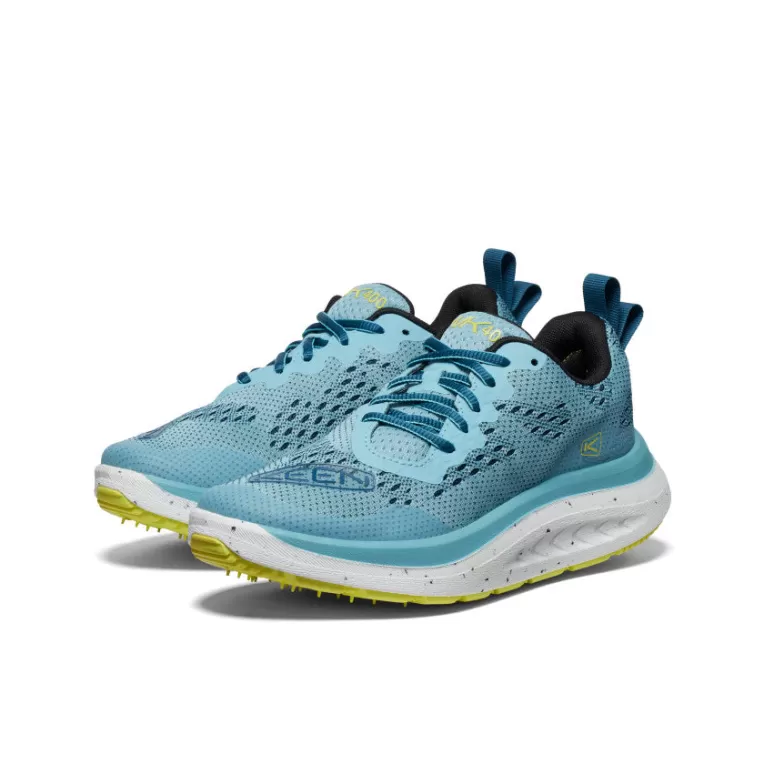 Women KEEN Shoes | Women's WK400 Walking Shoe   |  Reef Waters/Evening Primrose