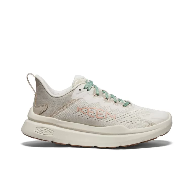 Women KEEN Shoes | Women's WK450 Walking Shoe   |  Birch/Peach Parfait