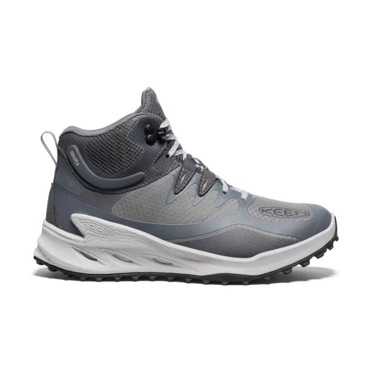 Women KEEN Boots | Women's Zionic Waterproof Hiking Boot   |  Steel Grey/Magnet