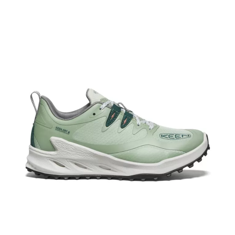 Women KEEN Shoes | Women's Zionic Waterproof Hiking Shoe   |  Desert Sage/Ember Glow